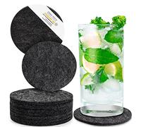 MIQIO® Design - Sottobicchieri in Feltro in Stile Scandi- Set da 10 (lavabile)