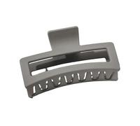 MiqiZWQ Pinze Per Capelli 1 Pc Clip Per Capelli Di Granchio Di Grandi Dimensioni Donne Clip Di Squali Clips Geometrici Di Rettangolo Opaco.-Grigio