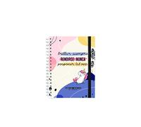 Miquelrius - Agenda 2022 Miss Borderlike - Vista Settimanale - Plus Size 155 x 213 mm (circa A5) - Copertina rigida opaca - Lucida - Spagnolo