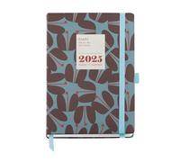 Miquelrius - Agenda 2025, Agenda annuale 122 x 168 mm, Agenda giorno pagina, copertina in cartone foderato plastificato, spirale, chiusura elastica, carta 80 g/m², spagnolo, inglese e portoghese,