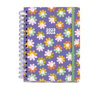 Miquelrius Agenda Del Corso 23-24, da Settembre 2023 Ad Agosto 2024, 12 Mesi, Dimensioni 15,5 X 21,3 Cm, Pagina Giornaliera, Margherita, Multilingue: En, Sp, Pt, It, Fr, De