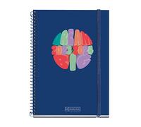 Miquelrius - Agenda scolastica 23-24, da settembre 2023 a giugno 2024, dimensioni 15 x 21,3 cm, giorno pagina, sogno, spagnolo-inglese