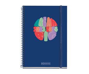 Miquelrius - Agenda scolastica 23-24, da settembre 2023 a giugno 2024, dimensioni 15 x 21,3 cm, vista settimanale, sogno, spagnolo-inglese