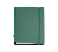 Miquelrius - Agenda settimanale 2026 vista settimanale con anelli ricaricabile, pianificazione settimanale, simile A6+ (117 x 182 mm), copertina in poliuretano rigido, carta 80 g/m², CAT-EN-PT, verde