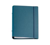 Miquelrius - Agenda settimanale 2026 vista settimanale con anelli ricaricabile, pianificazione settimanale, simile A6+ (117 x 182 mm), copertina in poliuretano rigido, carta 80 g/m², ES-EN-PT, blu