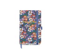 Miquelrius - Agenda settimanale vista 2026, formato piccolo (90 x 140 mm), pianificazione settimanale, copertina rigida cartone, spirale, chiusura elastica, carta 80 g/m², CAT-EN-PT, Blooming