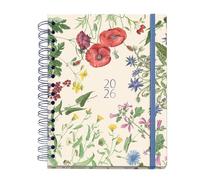 Miquelrius - Agenda settimanale vista 2026, Similar A5+ (160 x 218 mm), pianificazione settimanale, doppia spirale, copertina in cartone plastificato, carta 100 g/m², 6 lingue, adesivi, design