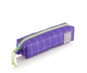 Miquelrius - Astuccio per la scuola piccolo, portapenne mini, realizzato con bottiglie riciclate, chiusura zip, organizza il tuo materiale scolastico per il ritorno a scuola, Rider Viola, multicolore