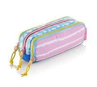 Miquelrius - Astuccio scolastico, portapenne triplo, realizzato con bottiglie riciclate, chiusura zip, organizza il tuo materiale scolastico per il ritorno a scuola, ARP Combi, multicolore, Astuccio