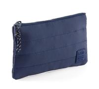 Miquelrius - Astuccio imbottito, in poliestere simile, con maniglia e toppa in silicone, idrorepellente, per accessori di cancelleria o trucco, 205 x 120 mm, marino