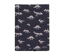 Miquelrius - Cartella con alette A4, 250 x 340 x 20 mm, Cartone rigido, Chiusura con gomma, Collezione T-Rex