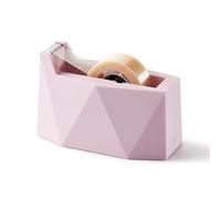 Miquelrius - Dispenser per nastro adesivo, Dispenser per nastro adesivo per ufficio e bricolage, Supporto stabile e design compatto, Ideale per nastro adesivo e nastro Washi, Supporto per nastro rosa