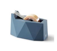 Miquelrius - Dispenser per nastro adesivo, Dispenser per nastro adesivo per ufficio e bricolage, Supporto stabile e design compatto, Ideale per nastro adesivo e nastro Washi, Supporto per nastro blu
