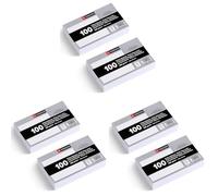 Miquelrius - Flashcards, Schede di studio, 200 flash cards lisce bianco, Formato 125 x 75 mm, Cartoncino 200 g/m², Materiale scolastico e da ufficio per il ritorno a scuola (Confezione da 3)