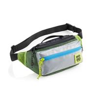 Miquelrius - Gürteltasche mit Zwei Fächern, robuste Kunststoff-Reißverschlüsse, Zuglaschen aus Metall, Verstellbarer Gurt, Klickverschluss, 220 x 110 x 30 mm, Rider Purple