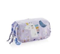 Miquelrius - MR19267 - Astuccio con patta - Unicorno - Rosa - Due scomparti, Colore: rosa.