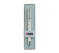 Miquelrius - Penna a sfera blu, Ottimale per materiale scolastico, Boli punta 0,7 mm, Materiale ufficio, Cancelleria bella, Penna girevole, Geometrica