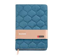 Miquelrius - Taccuino A5 (140 x 200 mm), taccuino A5 con 80 fogli punteggiati da 80 g/m², carta bianca, taccuino A5 punti, copertina in cartone foderato in tessuto effetto velluto, cancelleria carina
