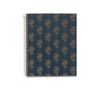 Miquelrius - Taccuino A5 (148 x 210 mm), 100 fogli a righe da 70 g/m², copertina in cartone rigido, 4 bande colorate, spirale, 2 fori, taccuino a righe, cancelleria carina, mazzi