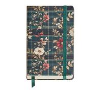 Miquelrius - Taccuino carino (90 x 140 mm), Logbook da 100 fogli lisci da 100 g/m², carta avorio per acquerelli, copertina in cartone rigido, tasca posteriore, chiusura elastica, Poppies