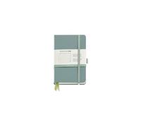 Miquelrius Taccuino Per Appunti, Copertina Rigida In Simil Resistente, Chiusura Elastica, Dimensioni: 140 X 90 Mm, 192 Pagine Da 80 G/M2, A Righe Da 5 X 5 Mm, Colore: Verde