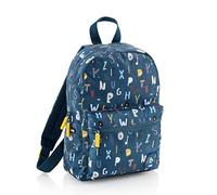 Miquelrius - Zaino scolastico per bambini, 7 litri, doppio scomparto, materiale riciclato, cerniera, imbottito, design leggero, ideale per asilo, elementare e materiale scolastico, ABC