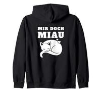 MIR Doch MIAU Non Mi Miao Cat Gatti Felpa con Cappuccio