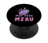 Mir Doch Miau Non Mi Miao Cat Gatti PopSockets PopGrip Adesivo
