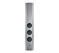Mira Angolare Piccolo USB A/C, Ecksteckdosenelement, Acciaio Inox