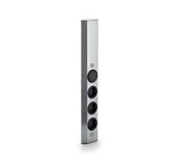 Mira Angolare S Piccolo, Ecksteckdosenelement, Acciaio Inox
