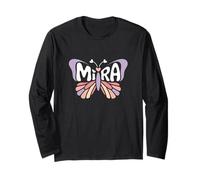 Mira Butterfly - Personalizzato Carino Nome Word Art Maglia a Manica