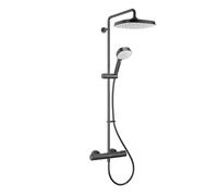 Mira Docce relative Matt Black ERD Dual Outlet Mixer Doccia 1.1836.467