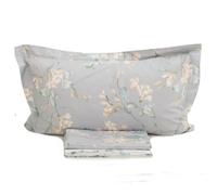 Mirabello Carrara Completo lenzuola copriletto matrimoniale Mirabello Fresie in percalle di cotone, lenzuola, set lenzuola Mirabello (Giallo)