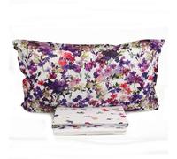 Mirabello Carrara Completo lenzuola copriletto matrimoniale Mirabello Villa Carla in percalle di cotone, lenzuola, set lenzuola Mirabello