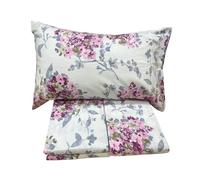 Mirabello Completo Due Piazze Lenzuola in Calda Flanella, Art. Hydra (Rosa)