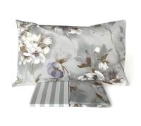Mirabello Completo Lenzuola Matrimoniali in Cotone letto due piazze Art. Bucaneve
