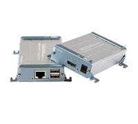 Mirabox KVM 80M HDMI Extender with USB over CAT5/CAT5e/CAT6/CAT6e Lossless LAN Cable, No Delay DVD, Home Cinema Support for Keyboard and Mouse