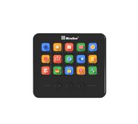 Mirabox Tastiera M18 V2.0 Stream Deck 18 Tasti Pulsanti Macro Visivi DIY Tastiera Desktop Supporto Console Regolabile Touch HA