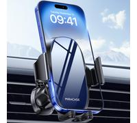 Miracase [Aggiornato - 2a generazione] Supporto universale per telefono per bocchette dell'aria dell'auto, compatibile con iPhone 14 Series/14 Pr