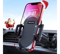 Miracase Porta Cellulare Auto Con Bocchette Di Aerazione [Regolabile E Antiscivolo] Hand Free Supporto Telefono Auto Ideale Per Viaggiatori, Autisti e Adatto a Tutti gli Smartphone
