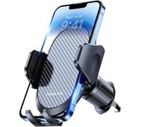 Miracase Porta Cellulare Auto con La Nuova Clip di Aggancio in Metallo, Supporto Telefono Auto per Bocchette dell'Aria, Porta Telefono Auto Universale per iPhone Android e Tutti Gli Smartphone