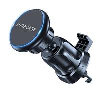 Miracase Porta Cellulare Auto Magnetico, Supporto Telefono Auto Calamita【Per Presa D'aria】 Dell'Auto Porta Smartphone Universale, Compatibile con iPhone 14/iPhone 13 e Samsung e Xiaomi