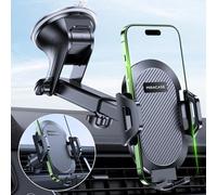 Miracase Porta Cellulare Auto [Ultra Stabile & Potente Ventosa] Supporto Telefono Auto per Cruscotto & Parabrezza & Presa D'aria [4 in 1] Porta Telefono Auto con iPhone Samsung Xiaomi Altri Smartphone