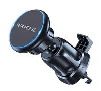 Miracase Supporto magnetico universale per telefono cellulare, clip per bocchetta di ventilazione e forte magnete, kit vivavoce compatibile con iPhone 15/14/13/12/SE/11/xr/xs/x/8/7, Samsung, Huawei,