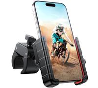 Miracase Supporto per bicicletta Hndy【silicone antiscivolo e ammortizzante】 2024 Upgrade per cellulare moto 【Funzionamento con una sola mano】 Adatto per tutti i dispositivi portatili da 4 a 7 pollici