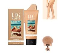 Miracle De Paris Body Coverage, All Over Complexion Perfector, Tattoo Cover Up Cream, Leg Makeup, Sweat-Proof Cover Up Cream with Body Makeup Brush (02)