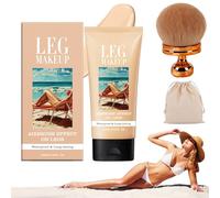 Miracle De Paris Body Perfector, Miracle De Paris - Leg Makeup Waterproof, Full Coverage Foundation for Tattoos/Scars, Includes Body Makeup Brush, Transfer-Proof, 12h Wear (Light)