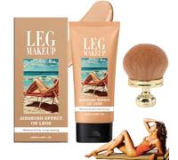 Miracle De Paris Trucco per gambe, Perfector per il corpo Miracle De Paris, Perfector per l'incarnato su tutto il viso con pennello, Correttore completo per imperfezioni Tattoo Full Concealer (#2)