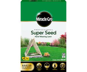 Miracle-Gro Super Seme Rigido Resistente Prato Erba Semi 2kg Scatola