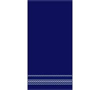 Miracle Home Asciugamano Maurya, Realizzato in Portogallo, 100% Cotone, Blu, 95 x 150 cm